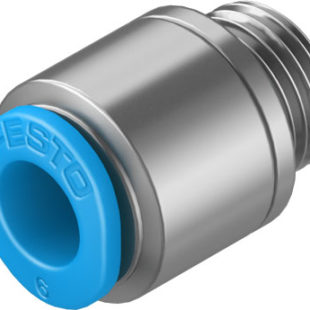 Штуцер цанговый с внешним шестигранником Festo QSM-G1/8-6-I