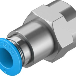 Штуцер цанговый с внутренней резьбой Festo QSF-1/4-8-B