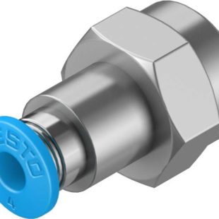 Штуцер цанговый с внутренней резьбой Festo QSF-1/8-4-B