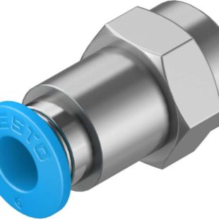 Штуцер цанговый с внутренней резьбой Festo QSF-1/8-6-B