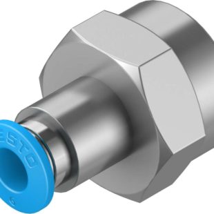 Штуцер цанговый с внутренней резьбой Festo QSF-3/8-6-B