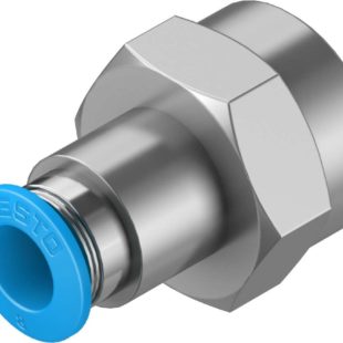 Штуцер цанговый с внутренней резьбой Festo QSF-3/8-8-B