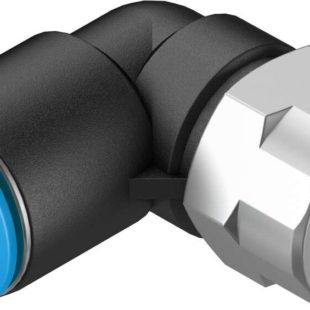 Штуцер цанговый угловой с внутренней резьбой Festo QSLF-1/4-10-B