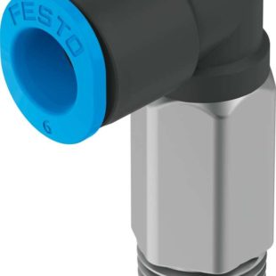 Штуцер цанговый угловой удлиненный Festo QSMLL-1/8-6