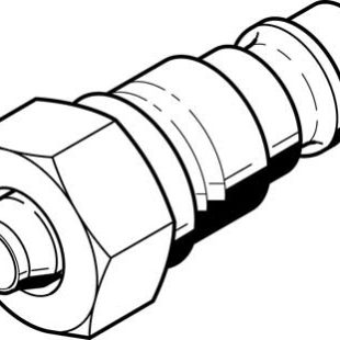 Быстроразъемный штекер Festo KS-PK-4-1/8