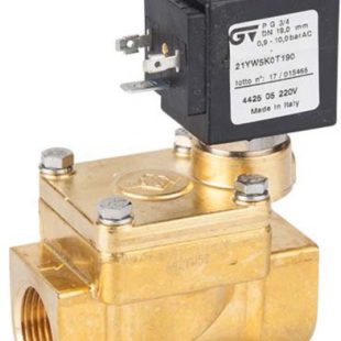 Соленоидный клапан непрямого действия GENEBRE 4425-05-110V NC Ру10 Ду19 (PN10 DN19 )