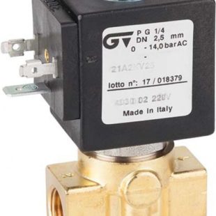 Соленоидный клапан прямого действия GENEBRE 4030-02-110V NC Ру14 Ду2,5 (PN14 DN2,5 )