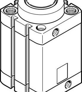 Стопорный пневмоцилиндр Festo DFSP-50-20-DS-PA