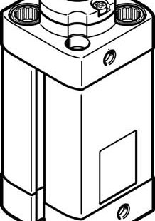 Стопорный пневмоцилиндр Festo DFSP-Q-20-20-DF-PA
