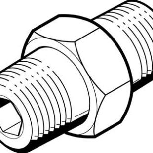 Ниппель двойной Festo ESK-1/2-1/2