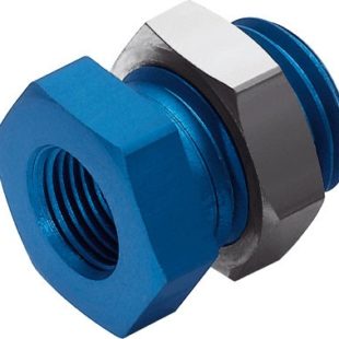 Штуцер с наружной и внутренней резьбой для панельного монтажа Festo SCM-1/4