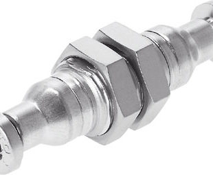 Муфта цанговая для панельного монтажа прямая Festo CRQSS-10
