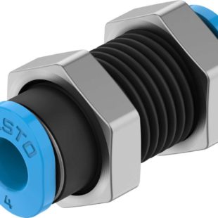 Муфта цанговая для панельного монтажа прямая Festo QSMS-4