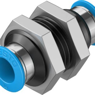Муфта цанговая для панельного монтажа прямая Festo QSS-10