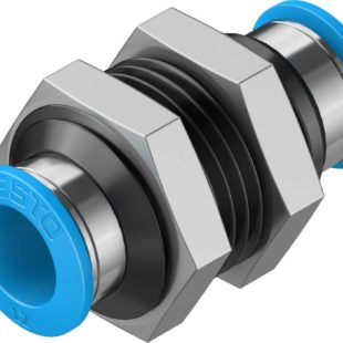 Муфта цанговая для панельного монтажа прямая Festo QSS-12