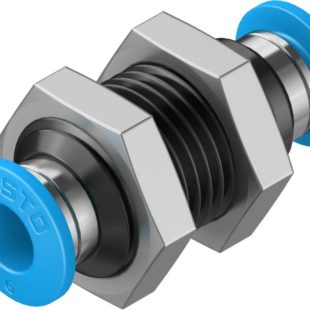 Муфта цанговая для панельного монтажа прямая Festo QSS-6