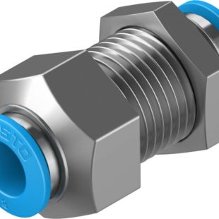 Муфта цанговая для панельного монтажа прямая Festo QSS-8-F