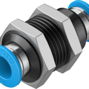 Муфта цанговая для панельного монтажа прямая Festo QSS-8