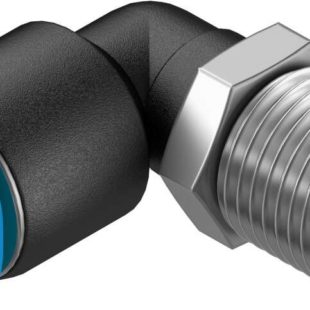 Штуцер цанговый угловой Festo QSML-1/8-6
