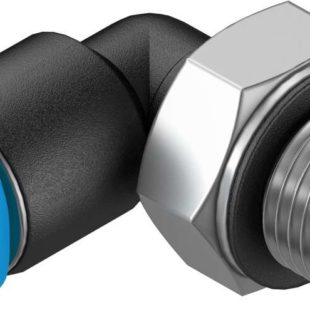 Штуцер цанговый угловой Festo QSML-G1/8-6