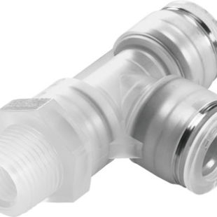 Тройник переходной резьбовой Festo NPQP-LQ-R18-Q8-FD