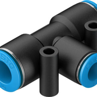 Тройник цанговый переходной Festo QST-10-8