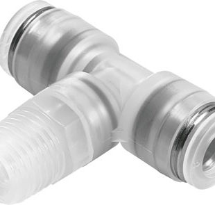 Тройник цанговый с резьбой Festo NPQP-T-R18-Q6-FD-P10