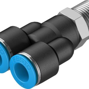 Тройник цанговый с резьбой Festo QSY-3/8-10