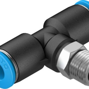Тройник цанговый с резьбой переходной Festo QST-1/8-6