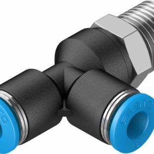 Тройник цанговый с резьбой переходной Festo QSTL-1/4-6
