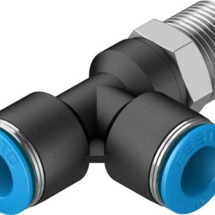 Тройник цанговый с резьбой переходной Festo QSTL-3/8-10