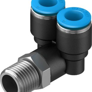 Тройник цанговый с резьбой угловой Festo QSYL-1/4-8