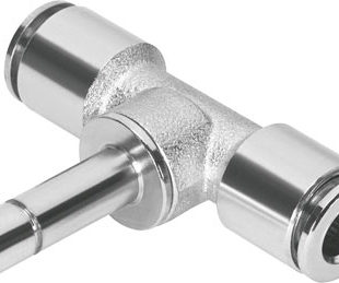Тройник цанговый со втулкой Festo NPQM-T-Q4-S4-P10