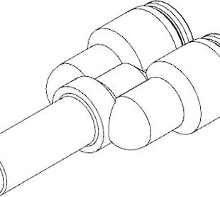 Тройник цанговый со втулкой Festo QSY-6H-4