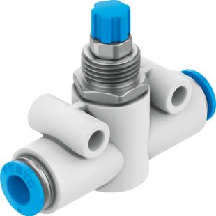Дроссель с обратным клапаном Festo GR-QS-6