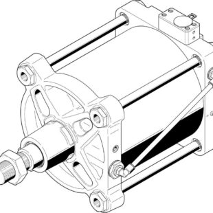 Линейный привод Festo DFPI-250-ND2P-E-NB3P
