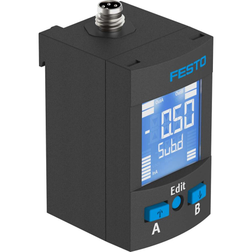 Датчик давления Festo SPAU-P10R-H-G18FD-L-PNLK-PNVBA-M12U