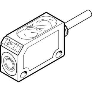 Датчик положения оптический ретро-отражательный Festo SOEL-RSP-Q20-PP-K-2L-TI