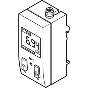Датчик давления Festo SDE1-D6-G2-W18-L-P1-M8