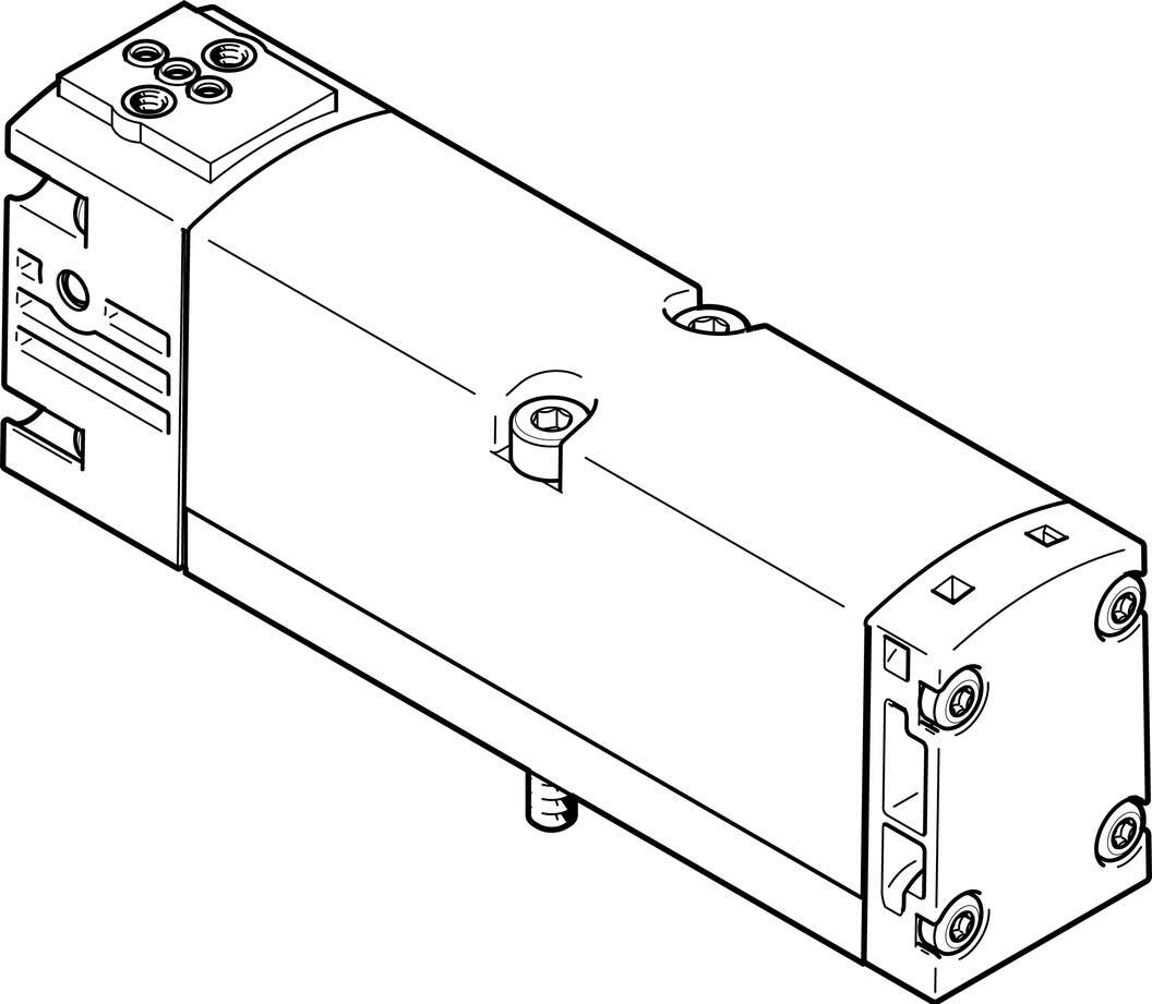 Базовый распределитель Festo VSVA-B-M52-A-A1-P1